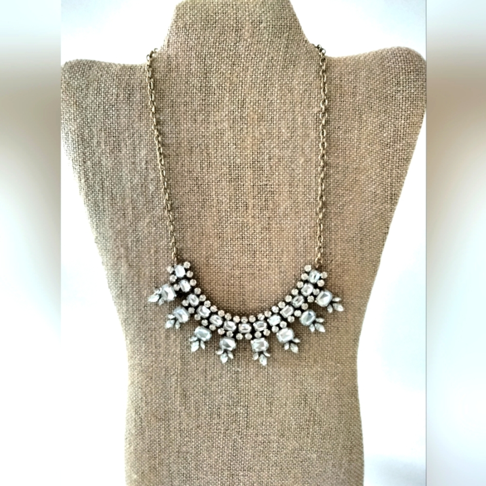 J Crew diamante necklace